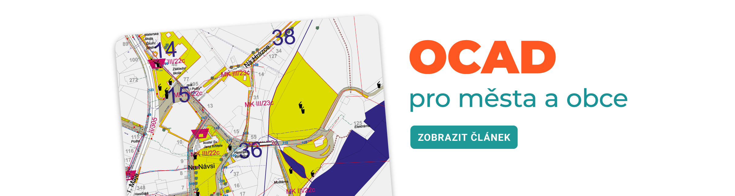 OCAD pro města a obce